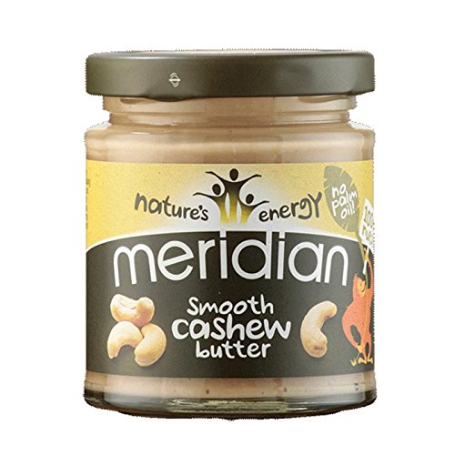 Meridian Cashew Butter - Smooth 100% Nuts [170g] (Pack of 3)
