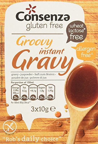 Consenza Gluten Free Instant Gravy 30 g (Pack of 4)