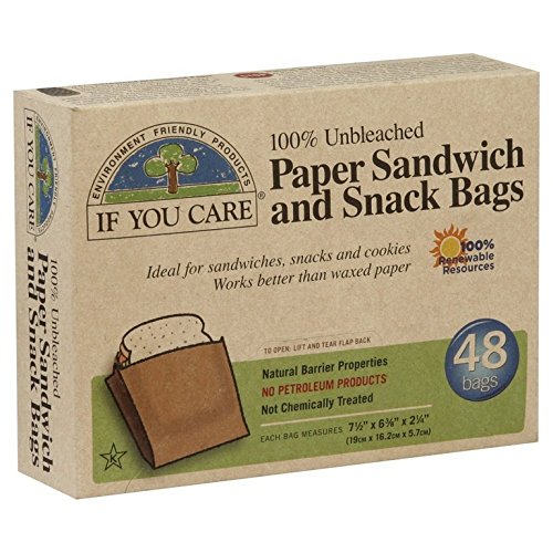 If You Care Sandwich Bags 48bag x 3 (Pack of 3)