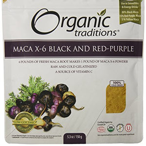Organic Traditions Maca X-6 Powder, 150 g