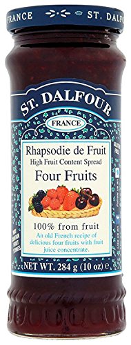 St. Dalfour Four Fruits Content Spread (Pack of 6)