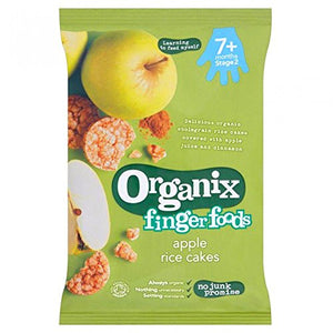 Organix Organic Apple Rice Cakes 50g (Pack of 7)