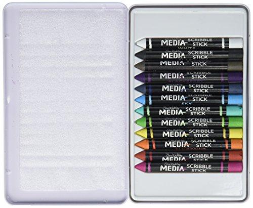 Ranger MDA54733 Dina Wakley Media Scribble Sticks 12/Pkg