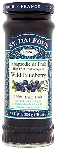 St Dalfour Wild Blueberry Spread 284 g (Pack of 6)