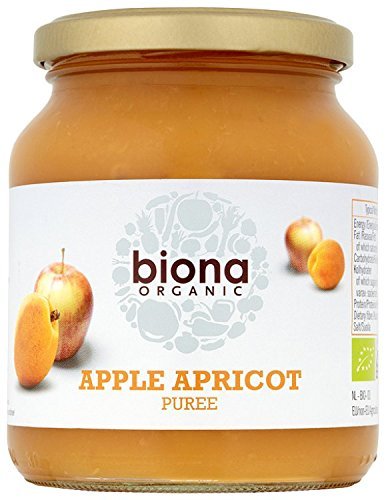 Organic Apple Apricot Puree 350g x 6 Pack