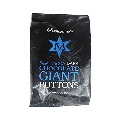 Montezumas Chocolate Organic Giant Buttons Bags (Dark Buttons) (1 x 180g)