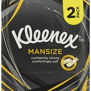Tissues Kleenex Mansize Compact Tissues Twin Box