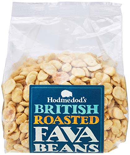 HODMEDOD'S Roasted Fava Beans - Sea Salt & Cider Vinegar 300g (PACK OF 1)