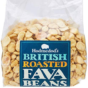 HODMEDOD'S Roasted Fava Beans - Sea Salt & Cider Vinegar 300g (PACK OF 1)