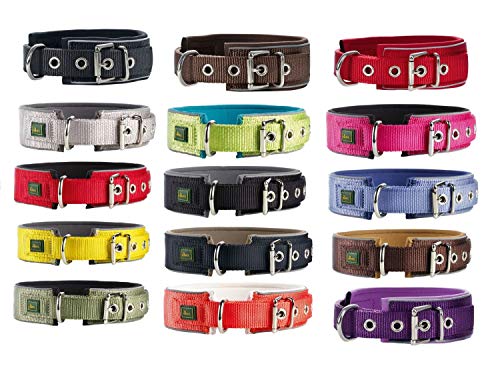 Collar Neoprene Reflect, 45 Nylon Navy/Neoprene Walnut | Hunter