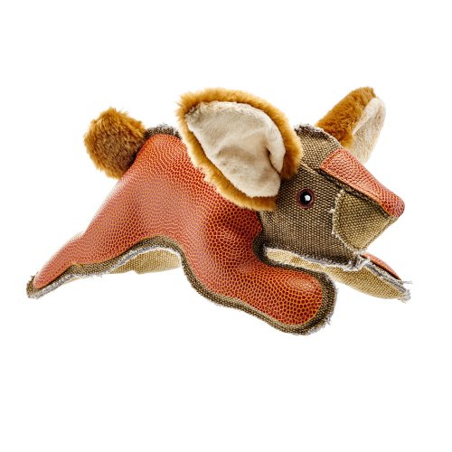 Dog Toy Tough Tambo Rabbit 11 Cm  Pack Of 3 | Hunter
