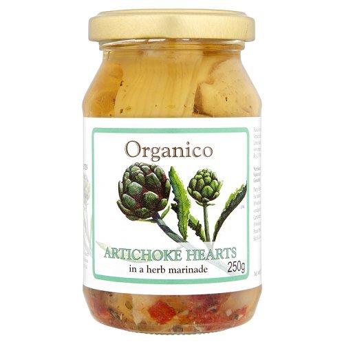 Organico Artichoke Hearts Organic in Oil, 250g