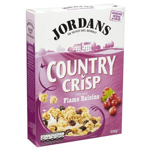 Jordans Country Crisp with Juicy Flame Raisins, 500g