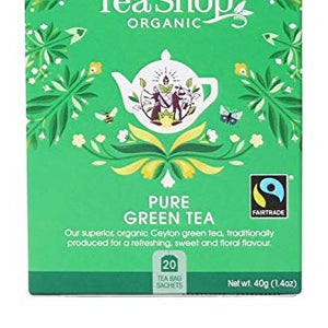 English Tea Shop - Pure Green Tea - 20 Tea Bag Sachets  (Pack of 3)