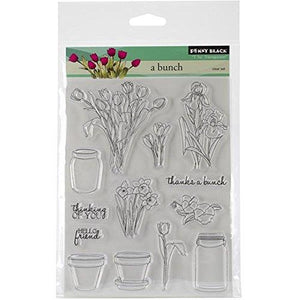 Penny Black Decorative Rubber Stamps, A Bunch (30-174)