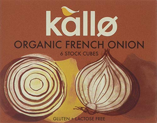 Kallo Organic French Onion Stock Cubes 66 g (Pack of 15)