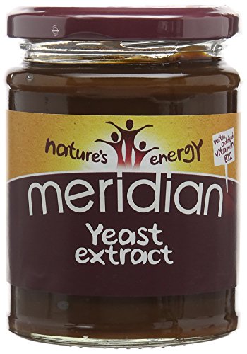 Meridian Natural Yeast Extract with Added Vitamin B12 No Added Salt 340 g (Pack of 3)