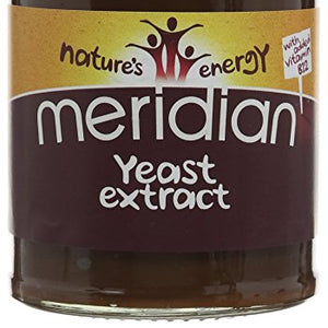 Meridian Natural Yeast Extract with Added Vitamin B12 No Added Salt 340 g (Pack of 3)