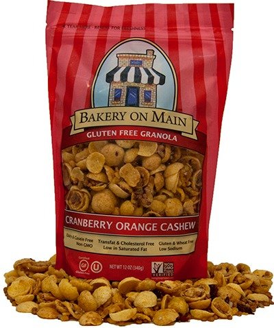 Cranberry Orange Cashew Granola, Gluten-Free 340g (Bakery on Main)