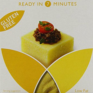 Clearspring Organic Gluten Free instant Polenta 200 g (Pack of 3)