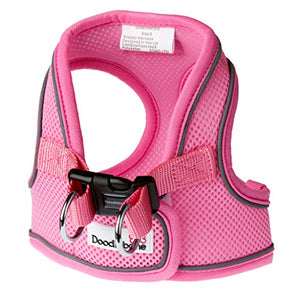 Combie Puffer Jacket  Raspberry/Navy Medium| Doodlebone