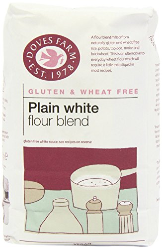 Doves Farm Ethical Plain White Flour 1kg (pack of 5)