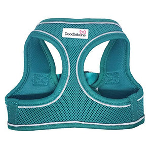 Snappy Mesh Harness Teal X-Large| Doodlebone
