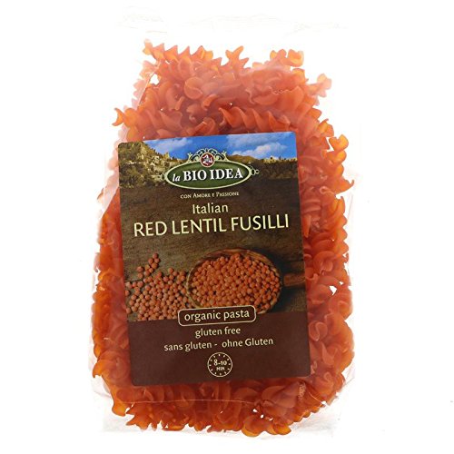 La Bio Idea Organic Red Lentil Fusilli Pasta 250 g