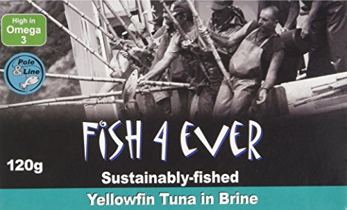 Fish4Ever Tuna Fish in Brine 120 g (Pack of 5)