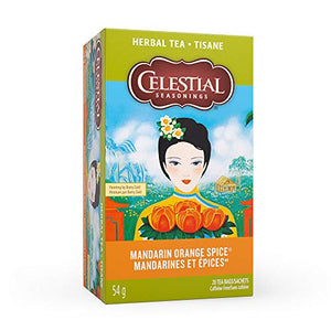 CELESTIAL SEASONINGS - NATURAL Mandarin Orange 47g (PACK OF 6)