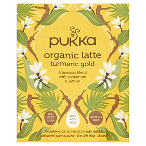 Pukka Organic Latte Turmeric Gold, 90 g