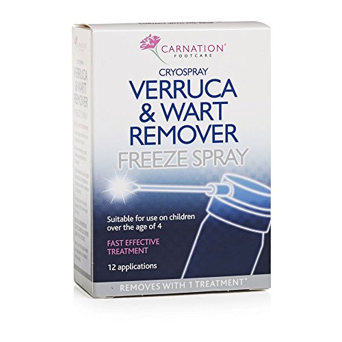 CARNATION Verruca and Wart Remover Freeze Spray, 50 ml