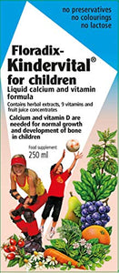 FloradixF Kindervital Formula For Children 250ml