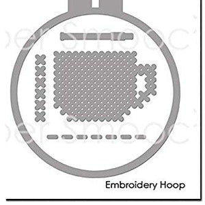 Paper Smooches Dies-Embroidery Hoop