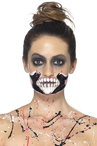Smiffys Make-Up FX, Neon Skeleton Liquid Latex Kit