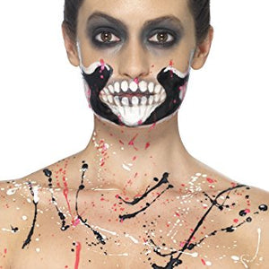 Smiffys Make-Up FX, Neon Skeleton Liquid Latex Kit