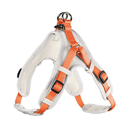 Harness Neoprene Vario Quick S 45-55 Cm, 15 Mm Nylon Orange/Neoprene Creme | Hunter