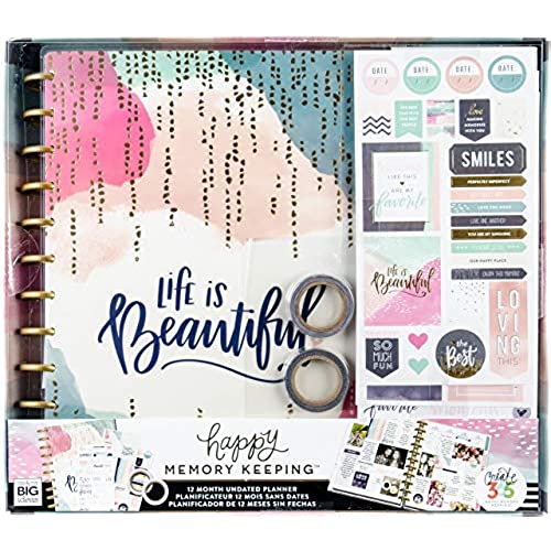 me & my BIG ideas Planner, Multi-Colour, 36.58 x 32.51 x 4.06 cm