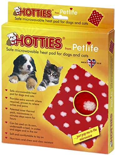 Pet Hottie With Red/White Fleece Cover | Petlife International Ltd