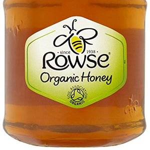 Rowse Clear Organic Pure Honey 340 g (Pack of 2)
