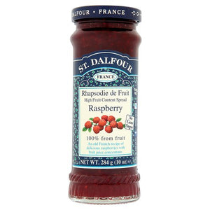 St Dalfour Raspberry Fruit Spread, 284g