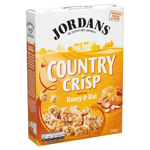 Jordans Country Crisp with Delicious Honey and Nut, 500g