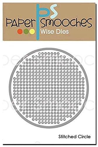 Paper Smooches Dies-Stitched Circle
