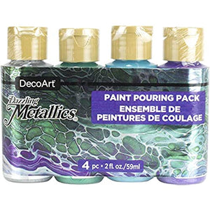 DECO ART Paint Pouring Pack Jewel Tone, One Size