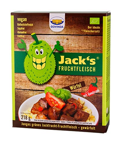 Govinda Organic Jackfruit Cubes 218 g