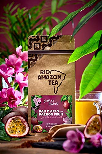 Rio Amazon PAU Darco with Passion Fruit Tea 40 Bags