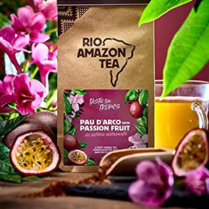 Rio Amazon PAU Darco with Passion Fruit Tea 40 Bags