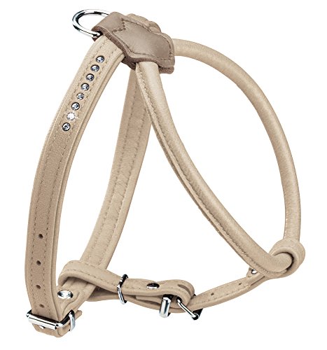 Harn. Round & Soft Luxus Elk Petit 45/6 Elkskin Beige | Hunter