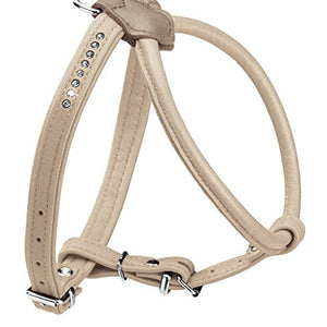 Harn. Round & Soft Luxus Elk Petit 40/6 Elkskin Beige | Hunter