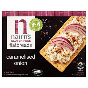 Nairn's Gluten Free Caramelised Onion Flatbreads, 150 g